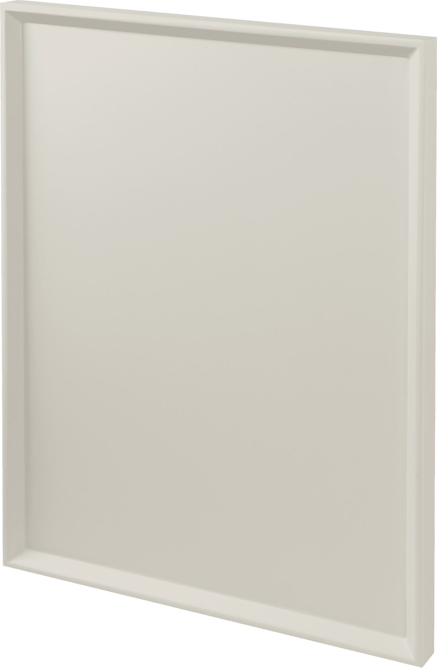Panel de cocina de color blanco mate con acabado liso
